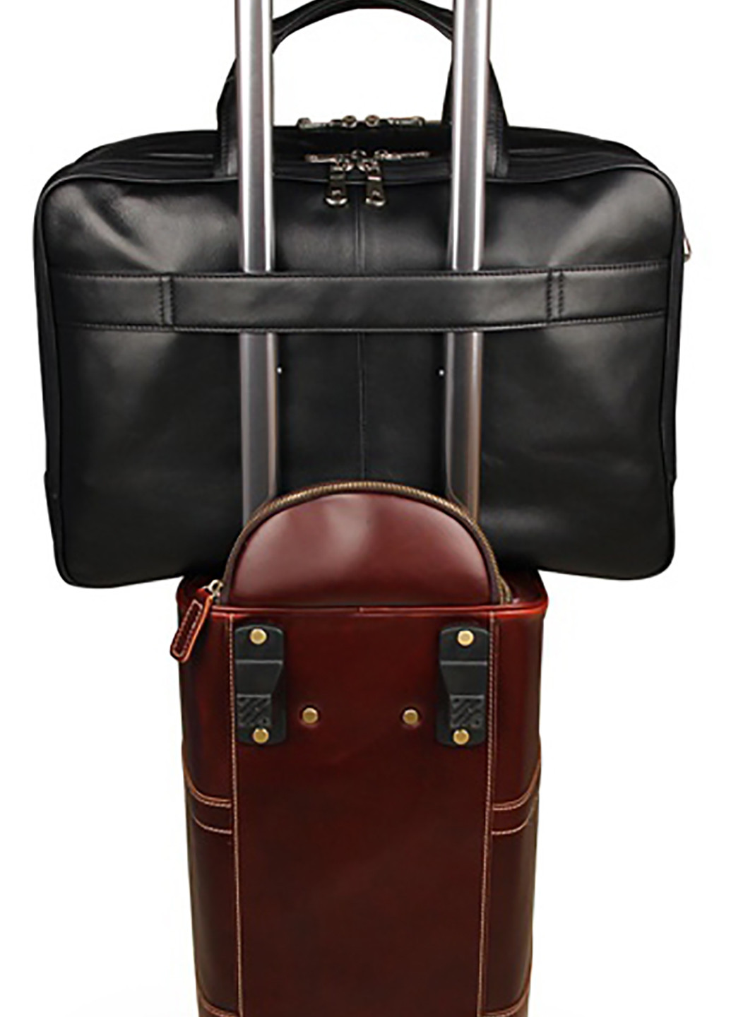 Чоловіча шкіряна сумка 44,5х33х15 см Vintage (229460423)