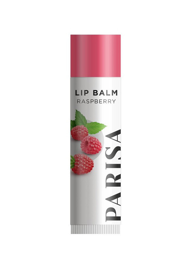 Гігієнічна помада для губ Малина, 4.5 г Parisa Cosmetics рожевий