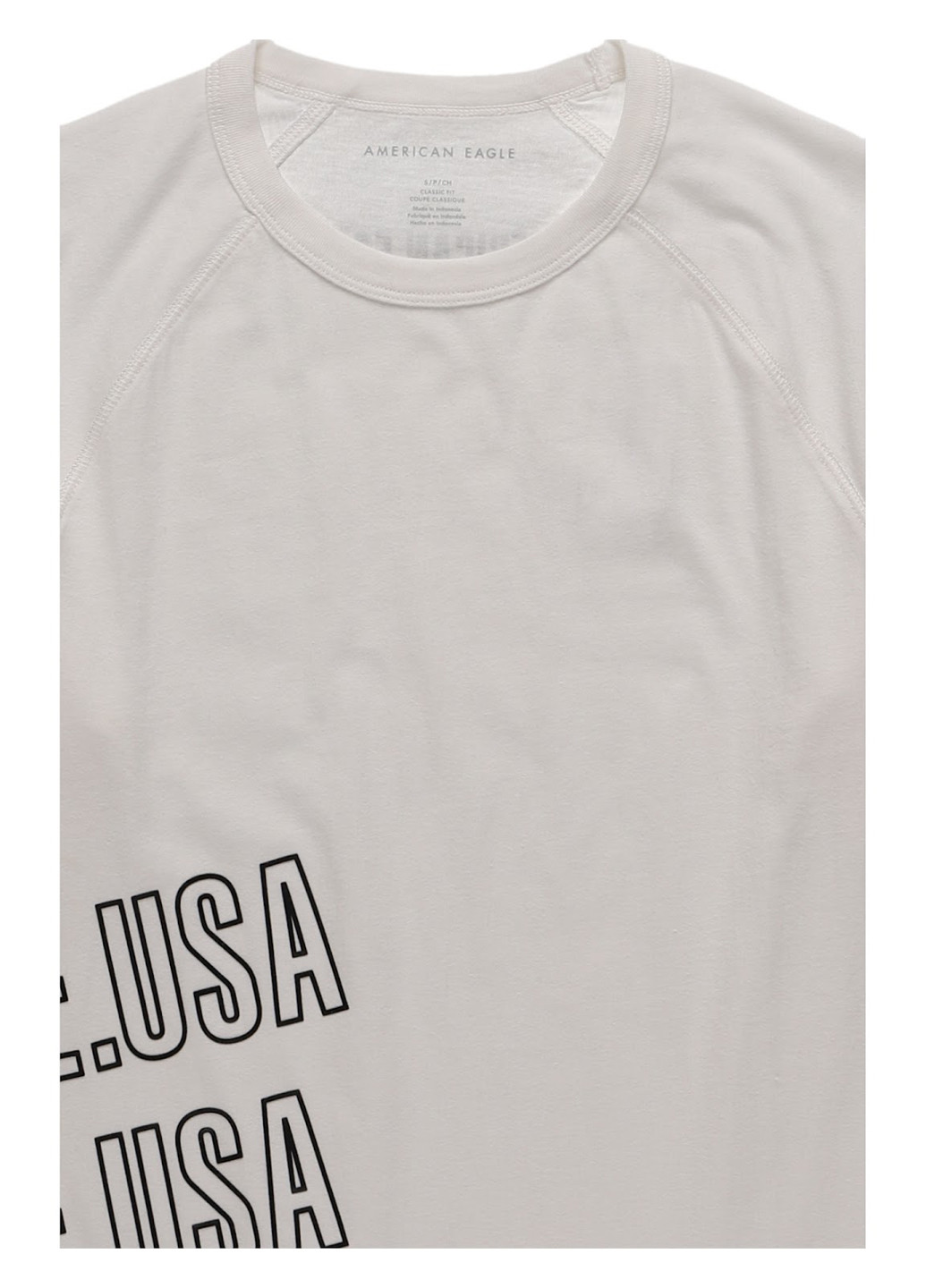 Белая футболка American Eagle