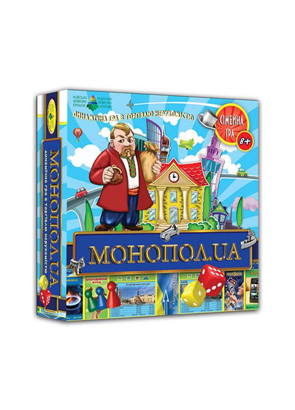 Настольная игра Монопол UA укр MIC 24 x 5.5 x 23 (231996249)