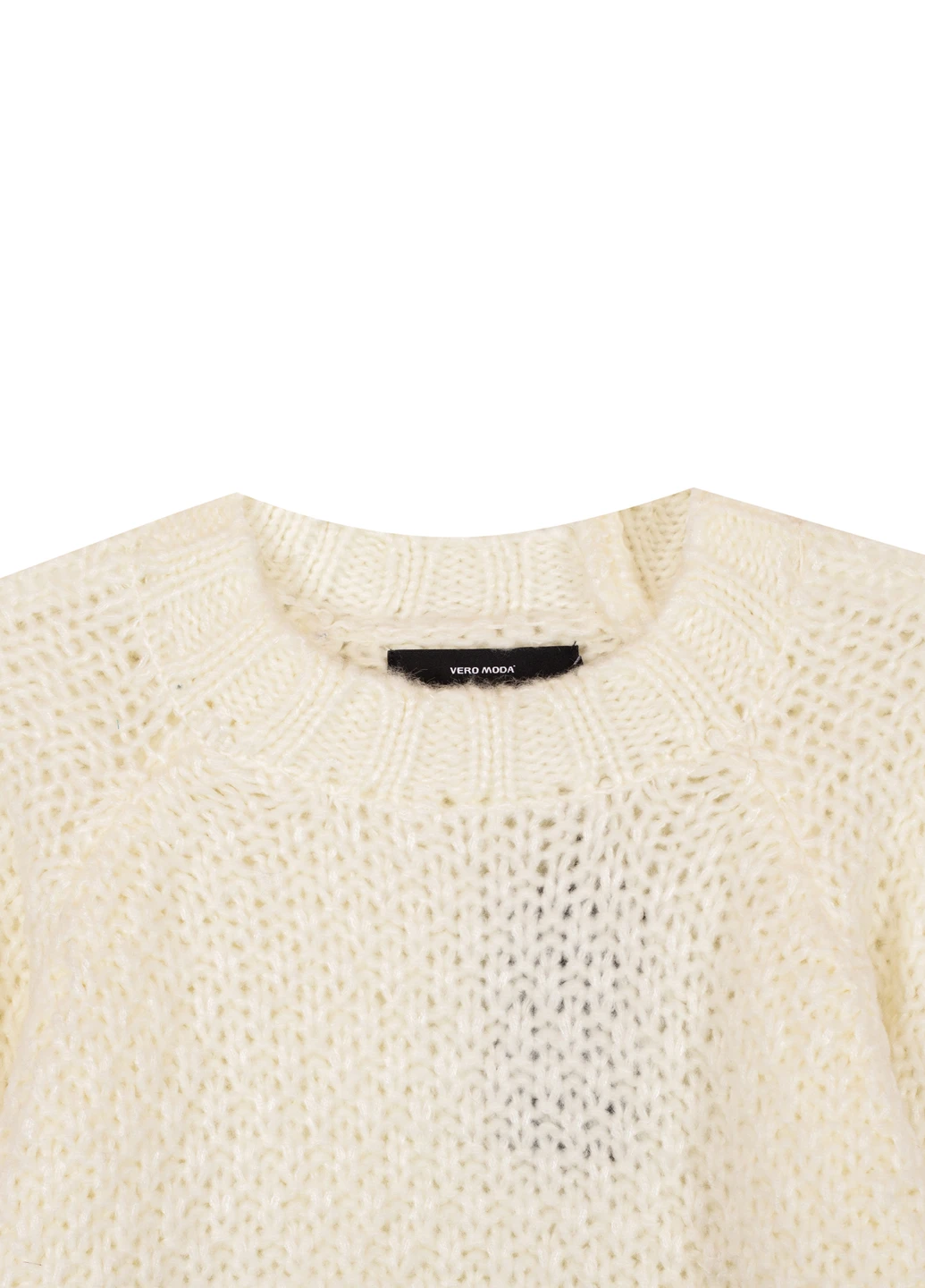 Белый зимний свитер джемпер Vero Moda