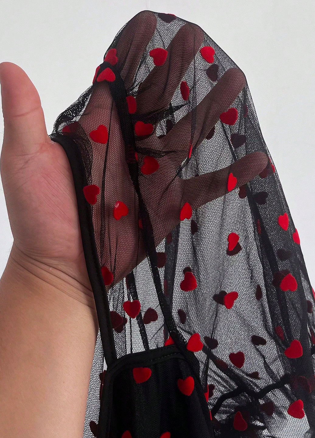 Чорна вечірня сукня з пишною спідницею SHEIN сердечка