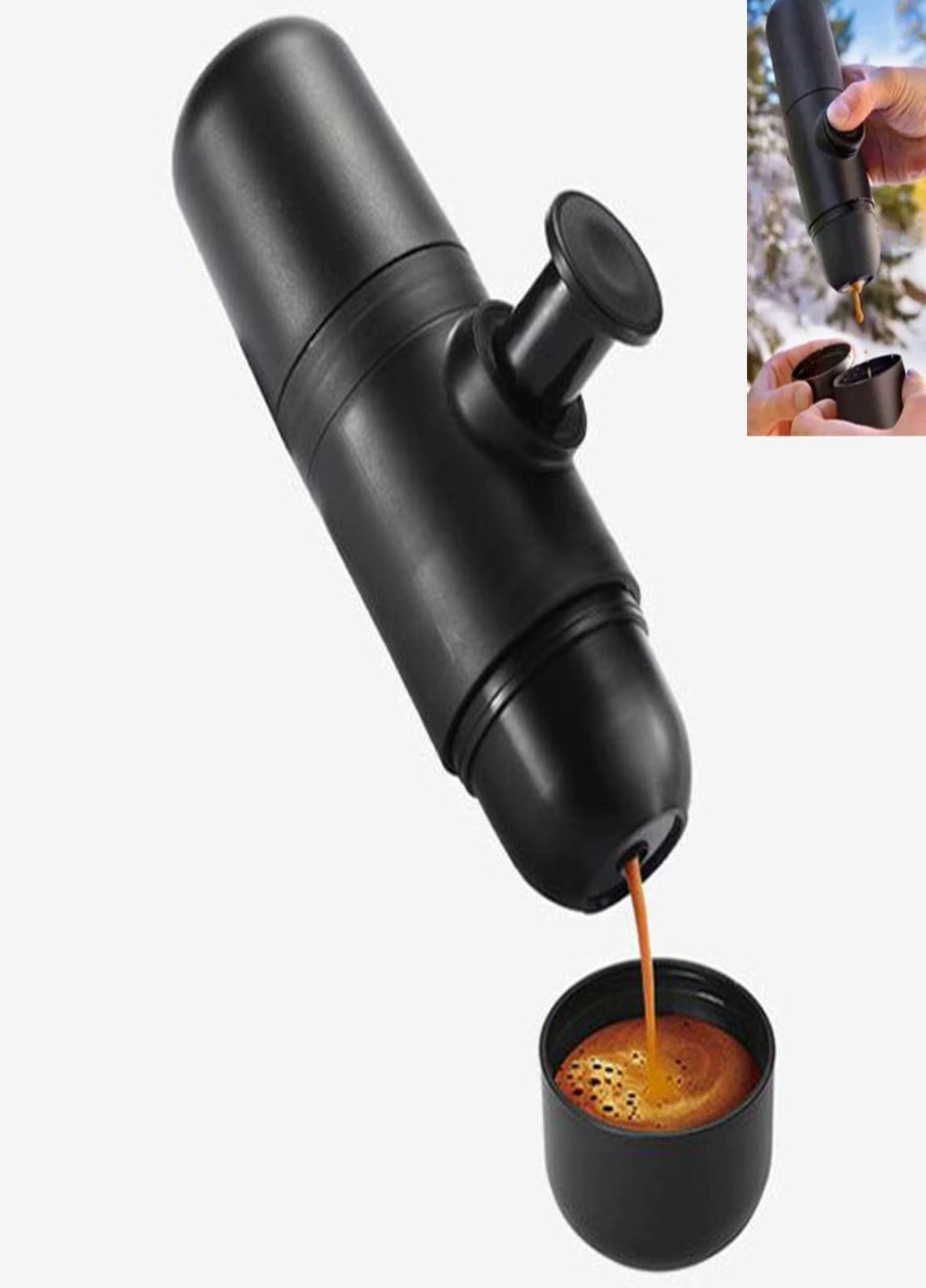 Ручная капсульная кофемашина мини эспрессо портативная кофеварка кофе машина (06494194) Francesco Marconi (203983902)