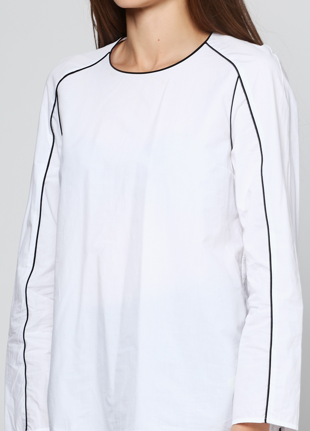 Белая демисезонная блуза Cos