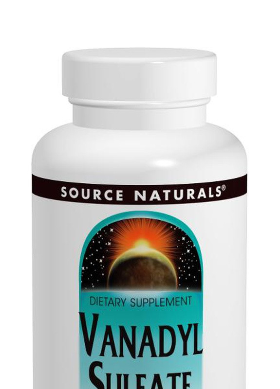 Ванадил Сульфат 10мг,, 100 таблеток Source Naturals (225714614)