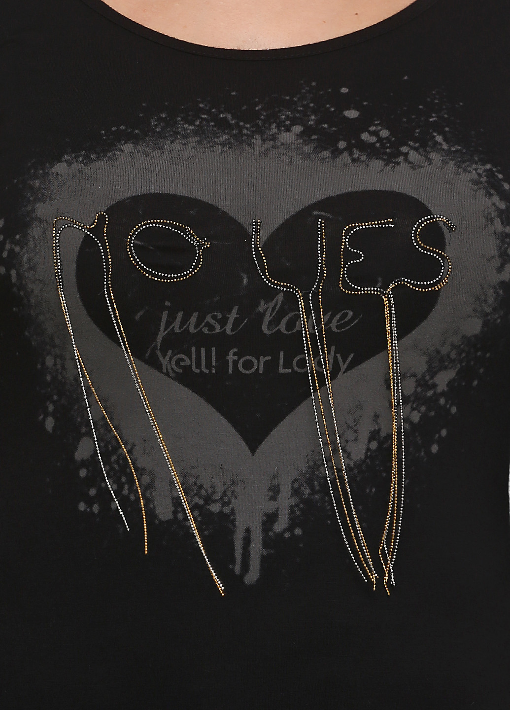 Чёрная блуза Yell