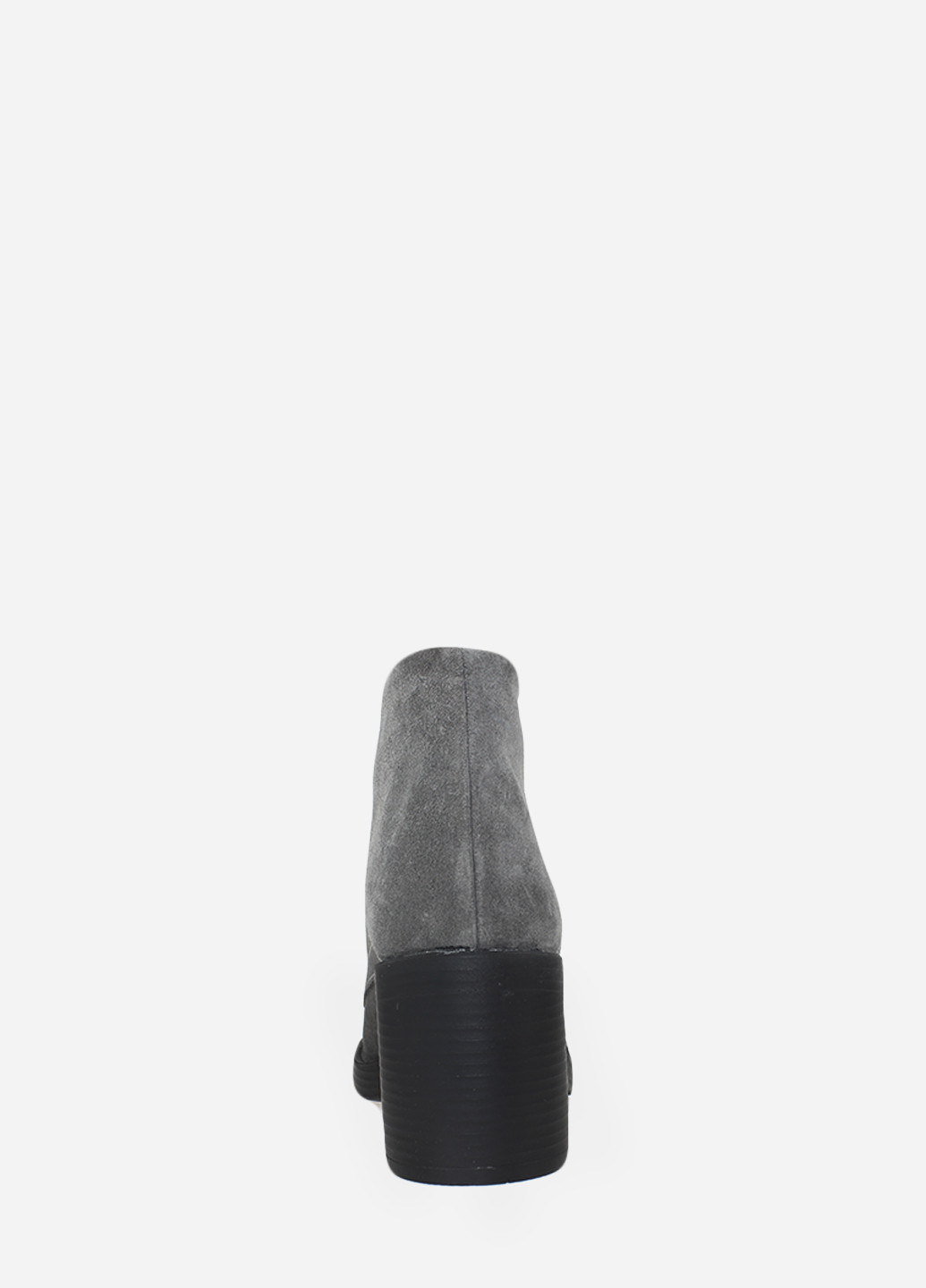 Осенние ботинки rdt142-11 серый Daragani из натуральной замши