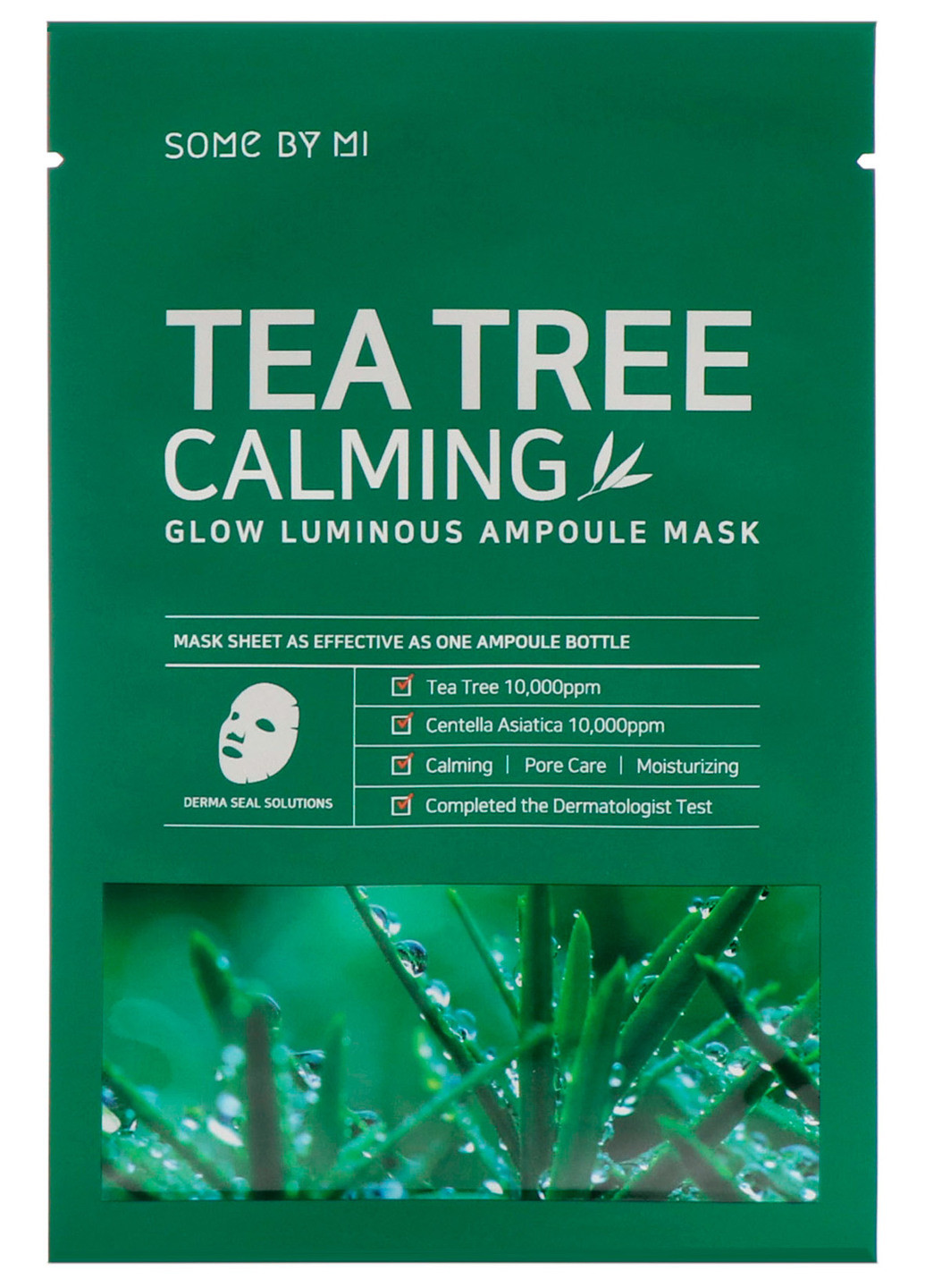Успокаивающая маска с чайным деревом Tea Tree Calming Glow Luminous Ampoule Mask (1 шт.) Some By Mi (202415559)