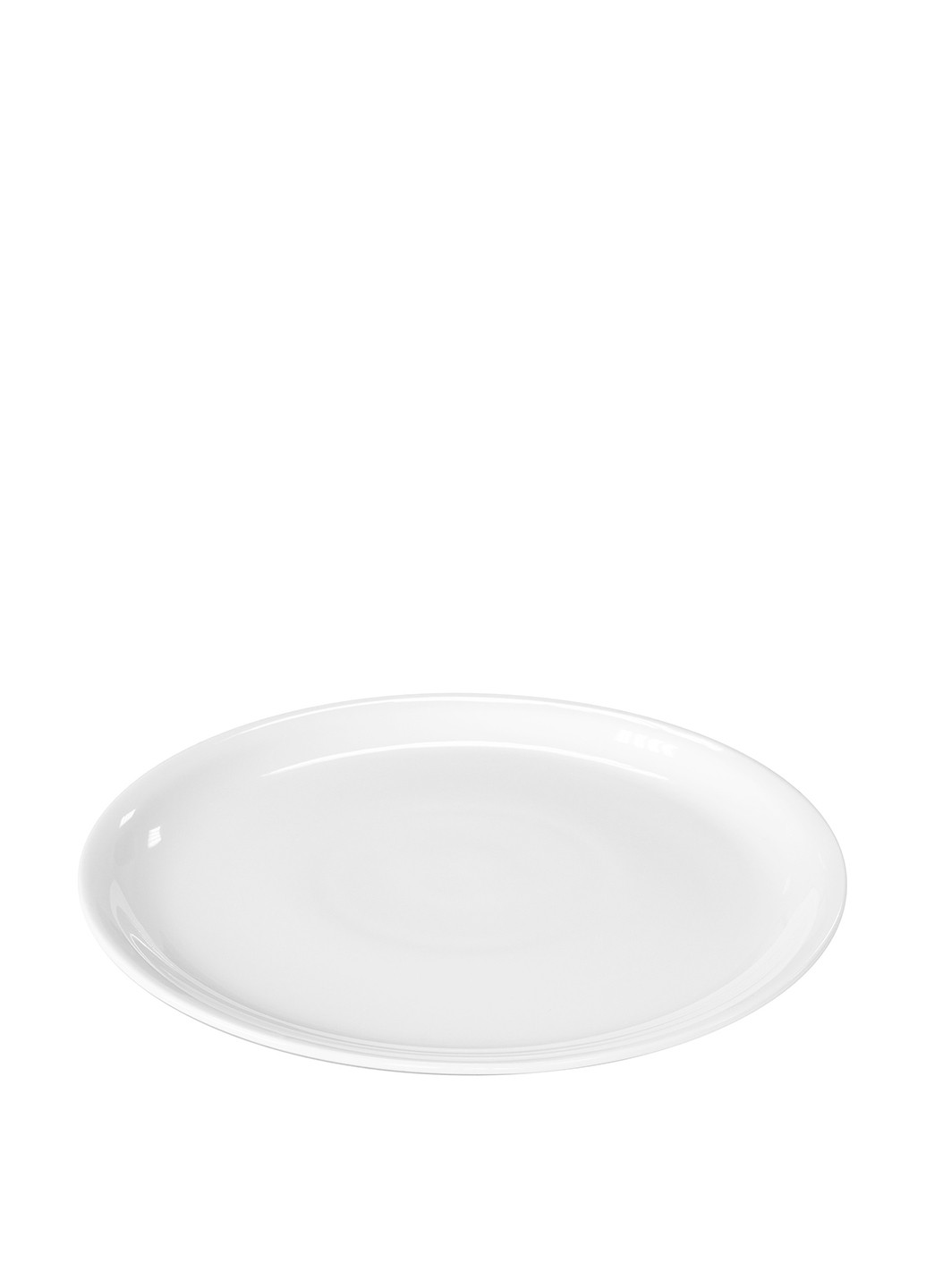 Тарелка для пиццы, 32 см Helfer однотонная белая