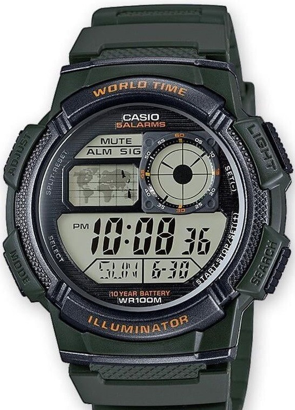 Мужские Часы AE-1000W-3AVEF кварцевые спортивные Casio (226699197)