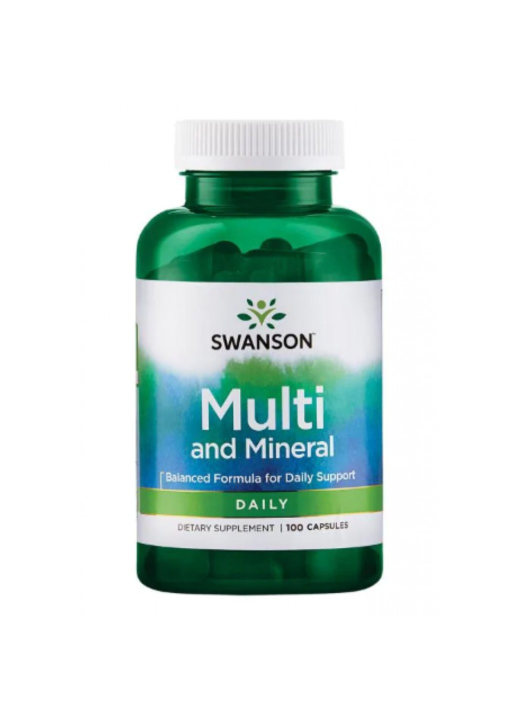 Комплекс вітамінів Multi and Mineral 100 капсул Swanson (255410657)
