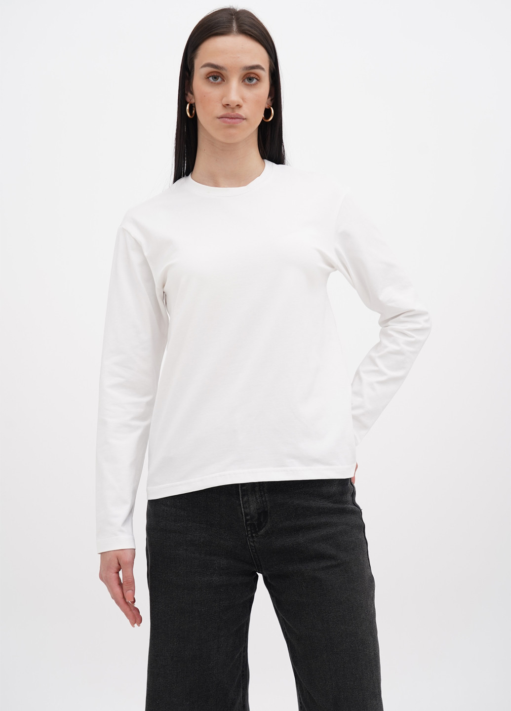 Лонгслів оверсайз молочний KASTA design (311577705)