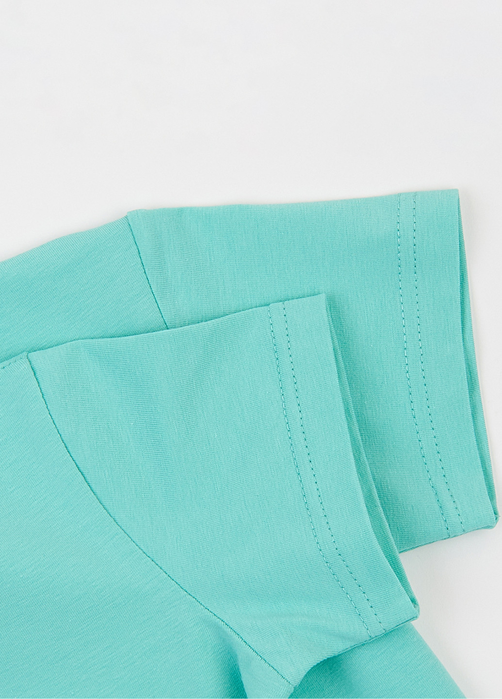 Зеленая летняя футболка Garnamama