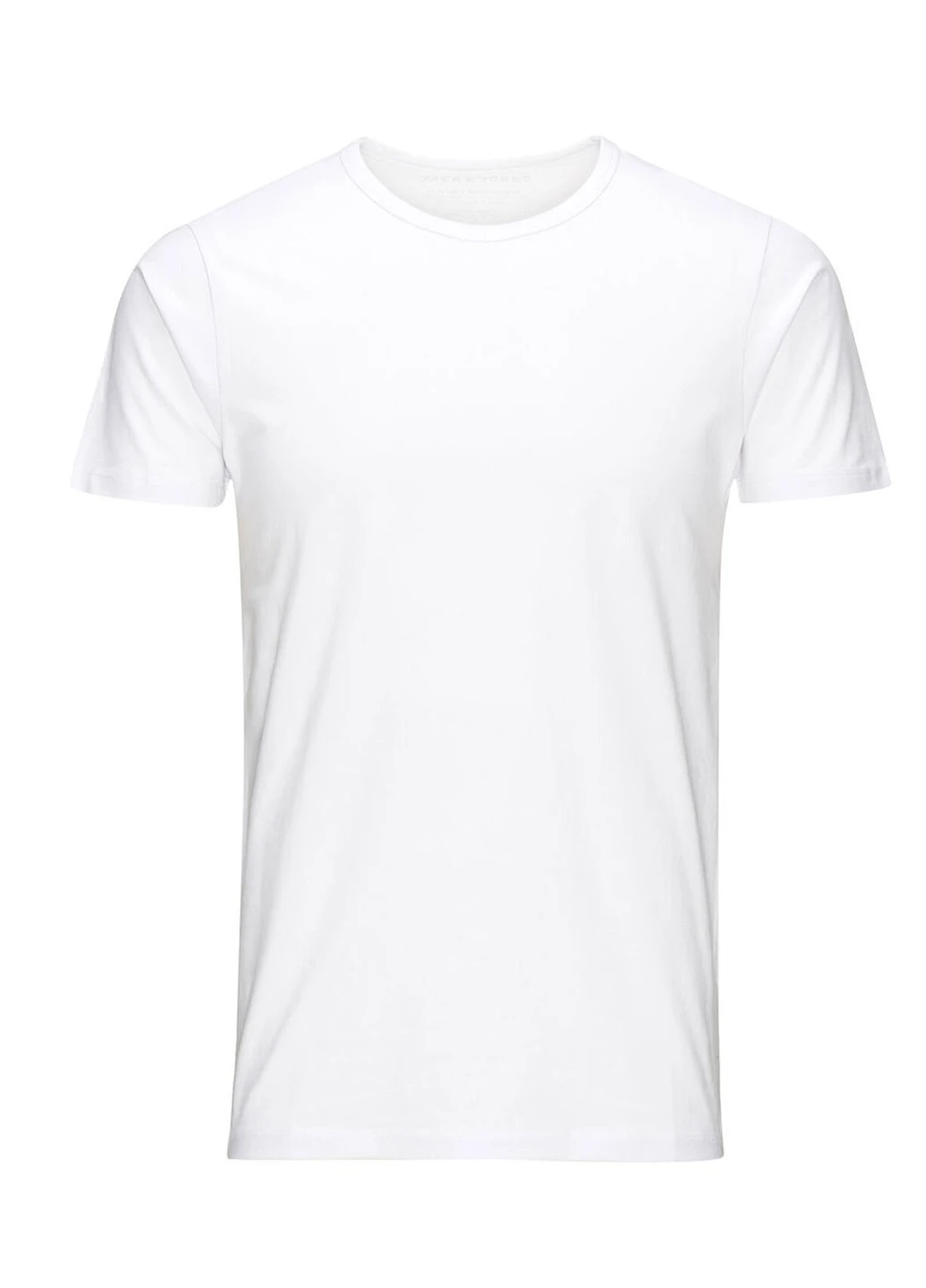 Біла футболка дефект JACK&JONES
