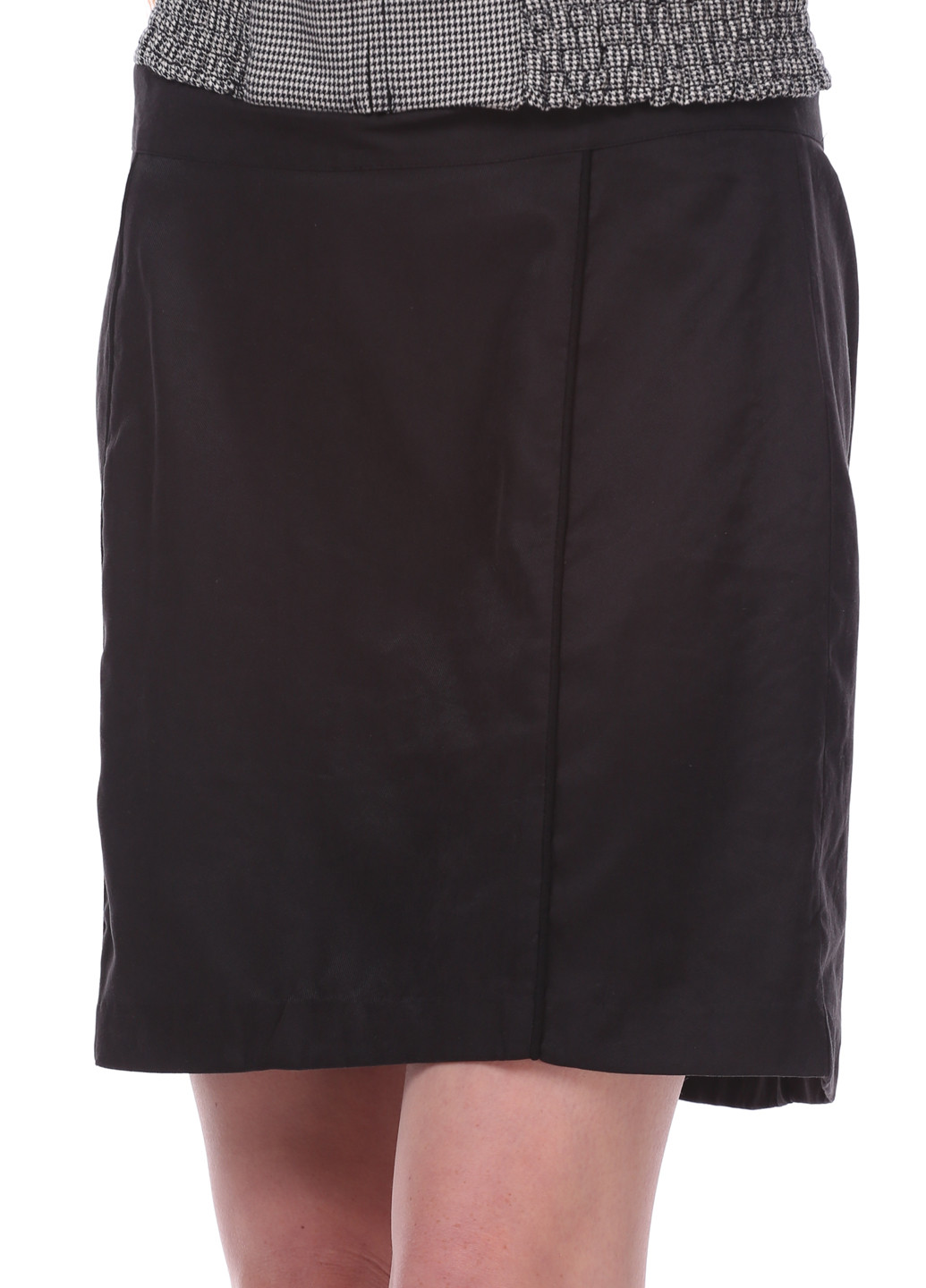 Черная кэжуал юбка Vero Moda мини