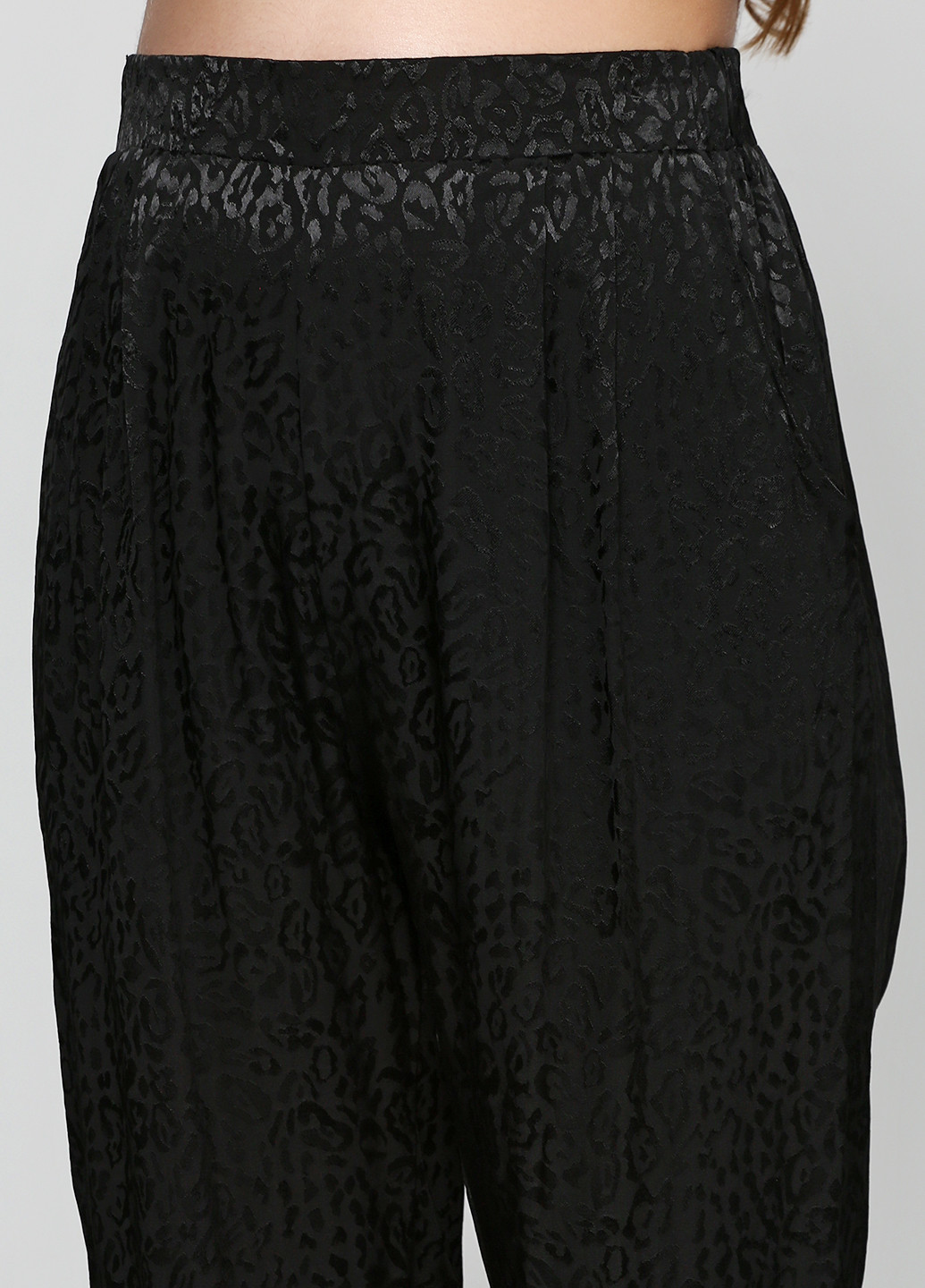 Черные классические летние прямые брюки Mosini couture