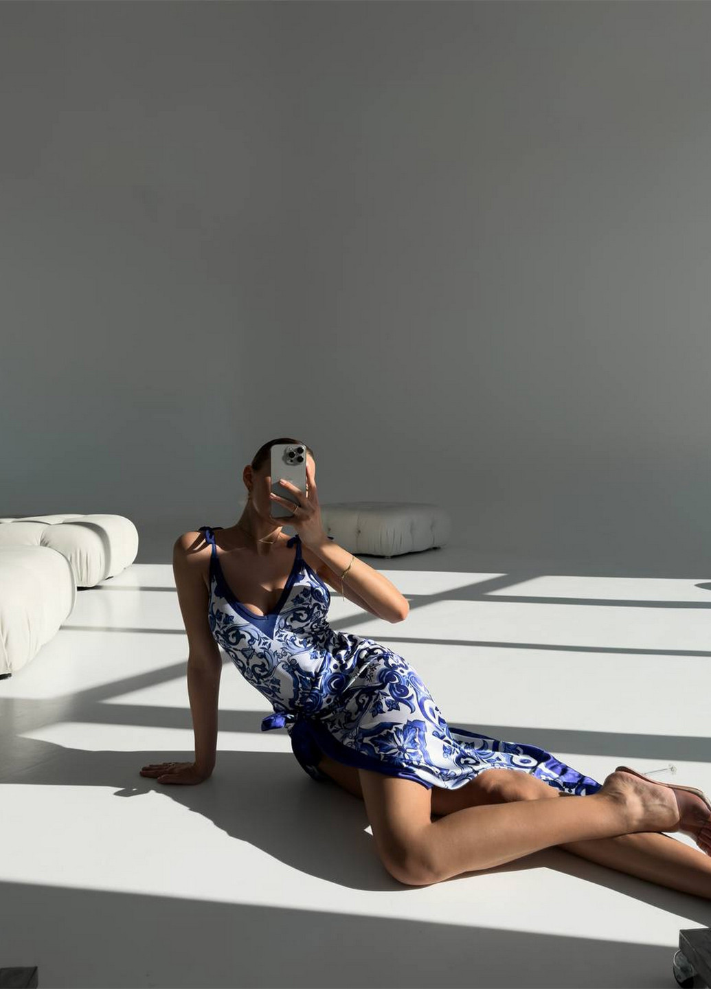 Комбинированный летний пляжный комплект женский (купальник, парео) слитный NOVA VEGA