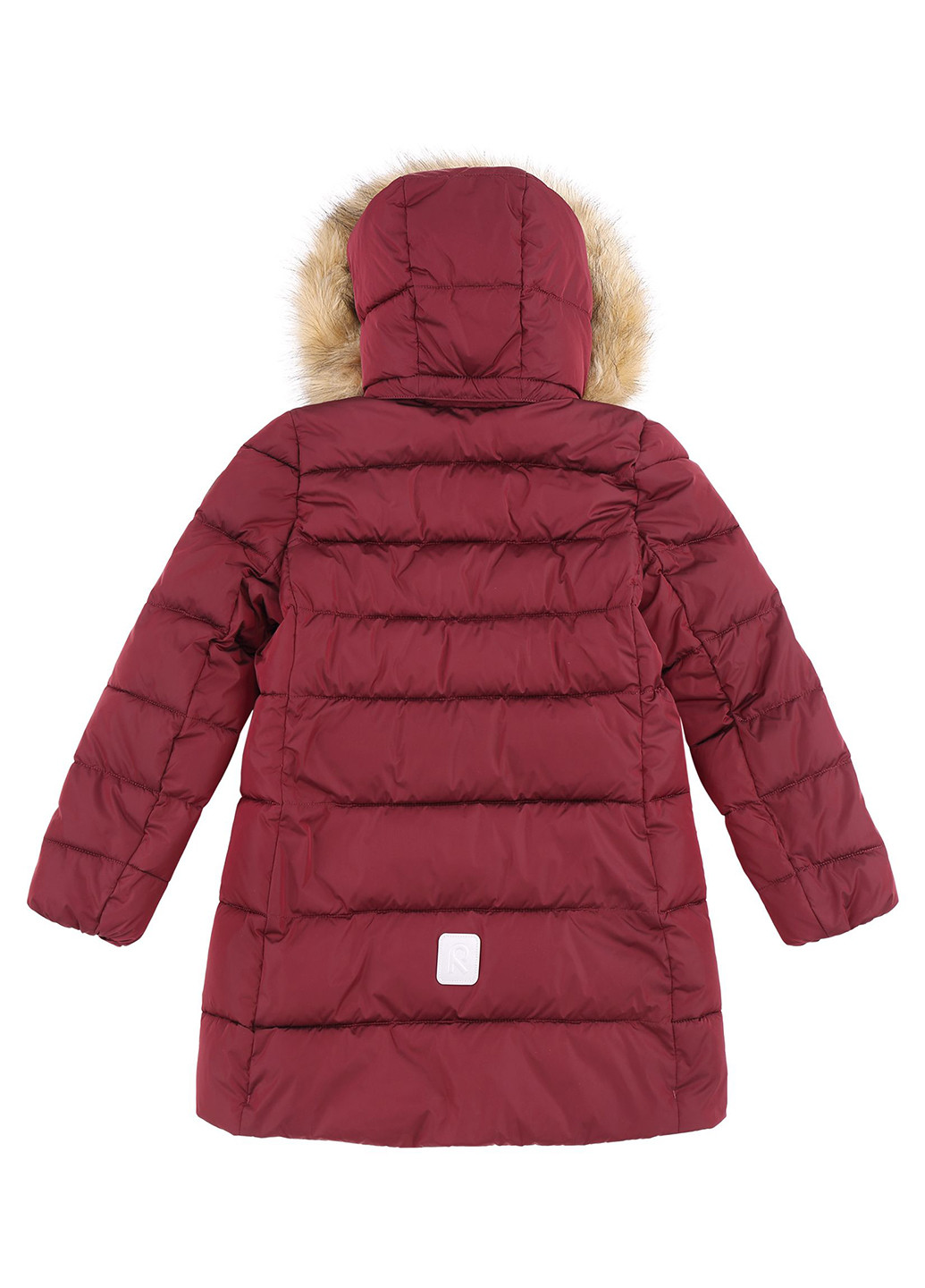 Бордовая зимняя куртка Reima Lunta
