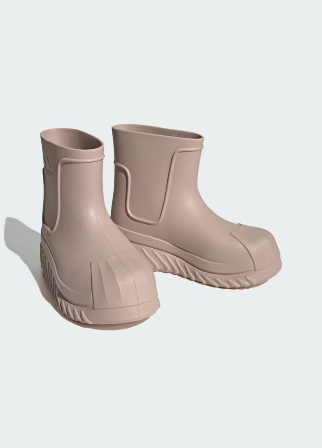 Зимние черевики id4280 adidas без декора резиновые