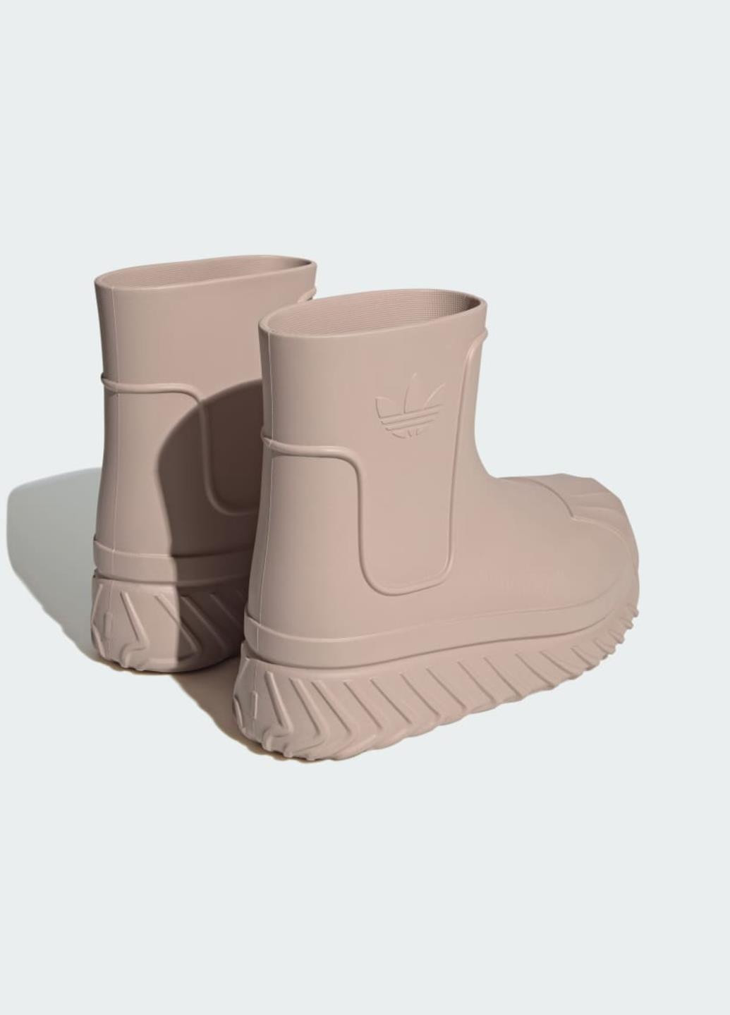 Зимние черевики id4280 adidas без декора резиновые