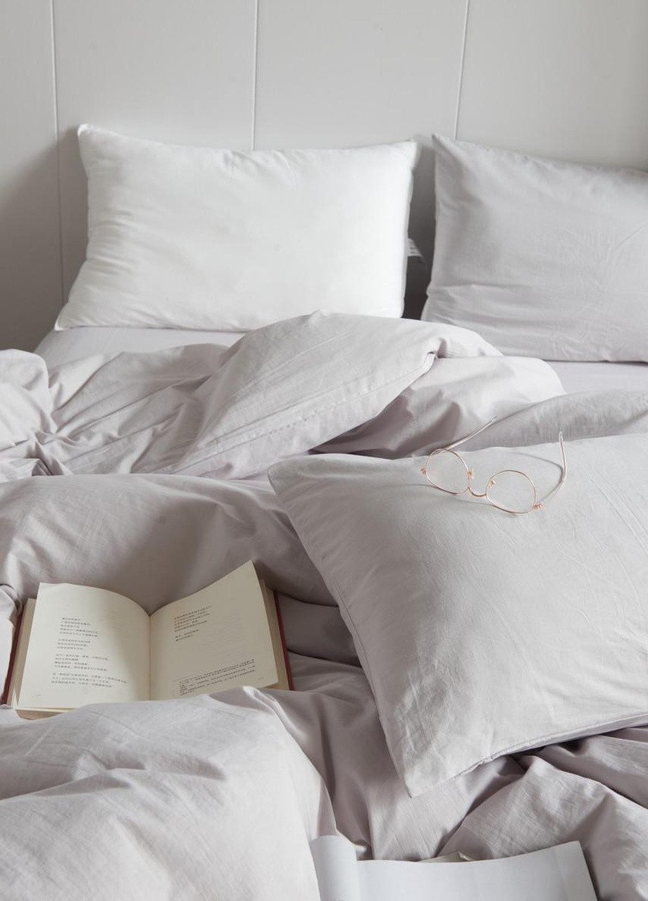 Постільна білизна сімейна варена бавовна 155х210 см (W5F) Vie Nouvelle Washed Cotton (253753781)