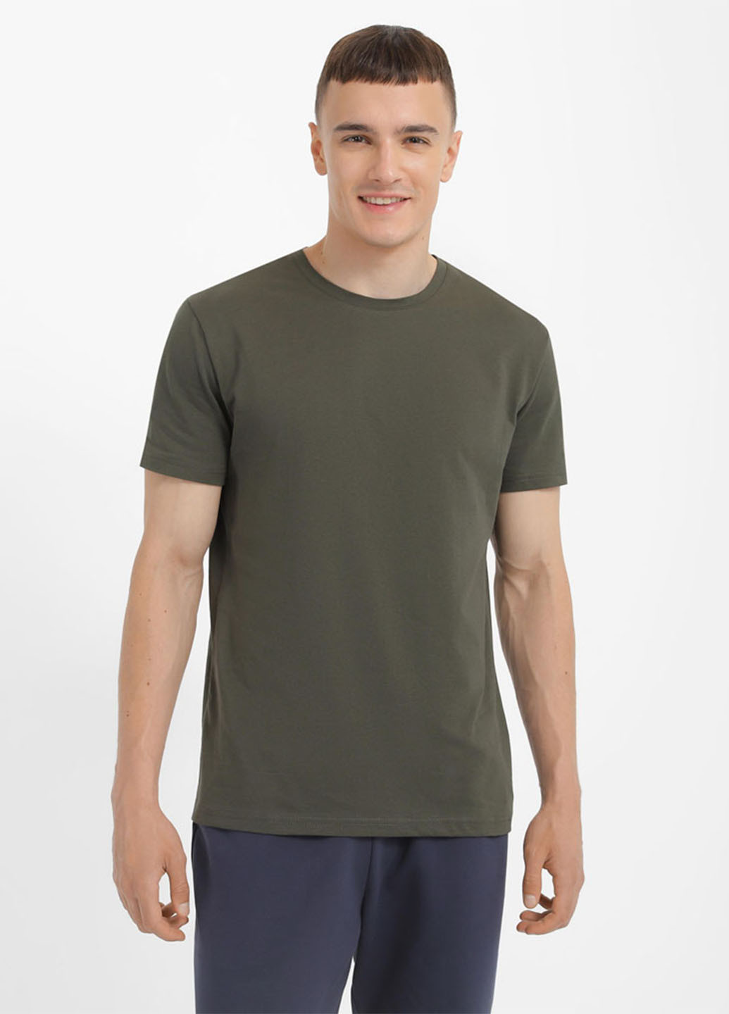 Хаки (оливковая) футболка Promin