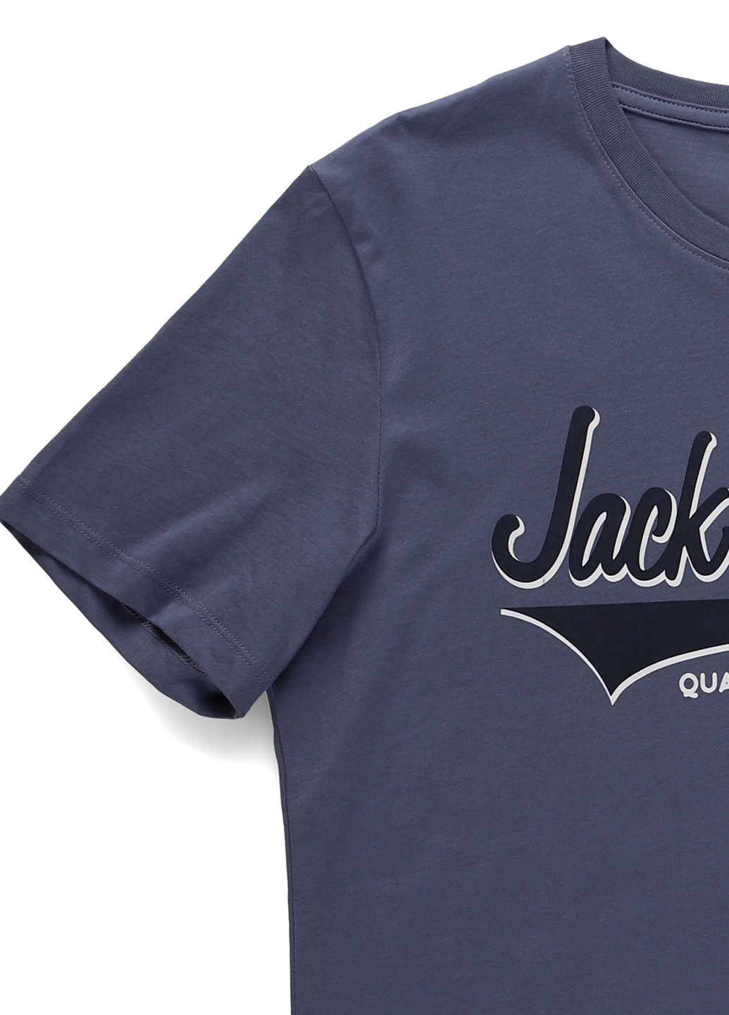 Сіро-синя футболка Jack & Jones