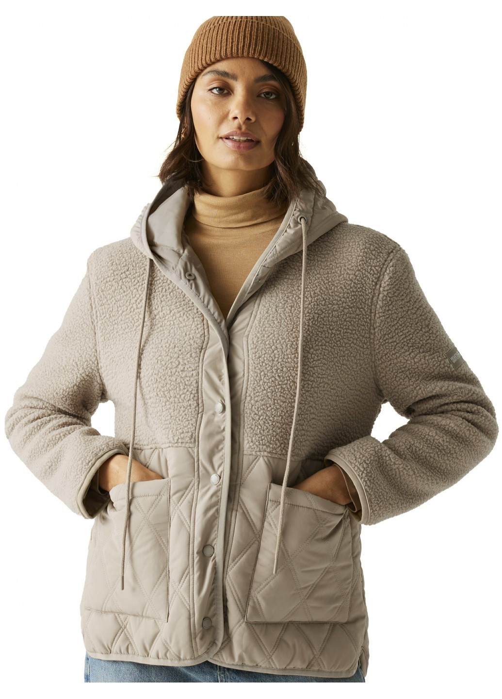 Бежевая демисезонная куртка Regatta Mikayla