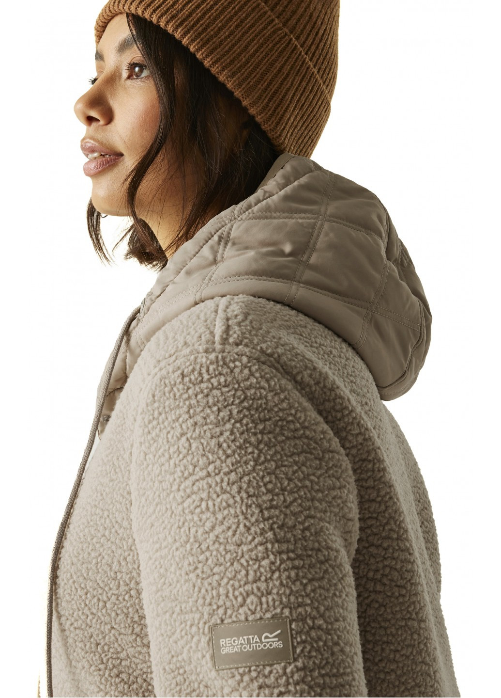 Бежевая демисезонная куртка Regatta Mikayla