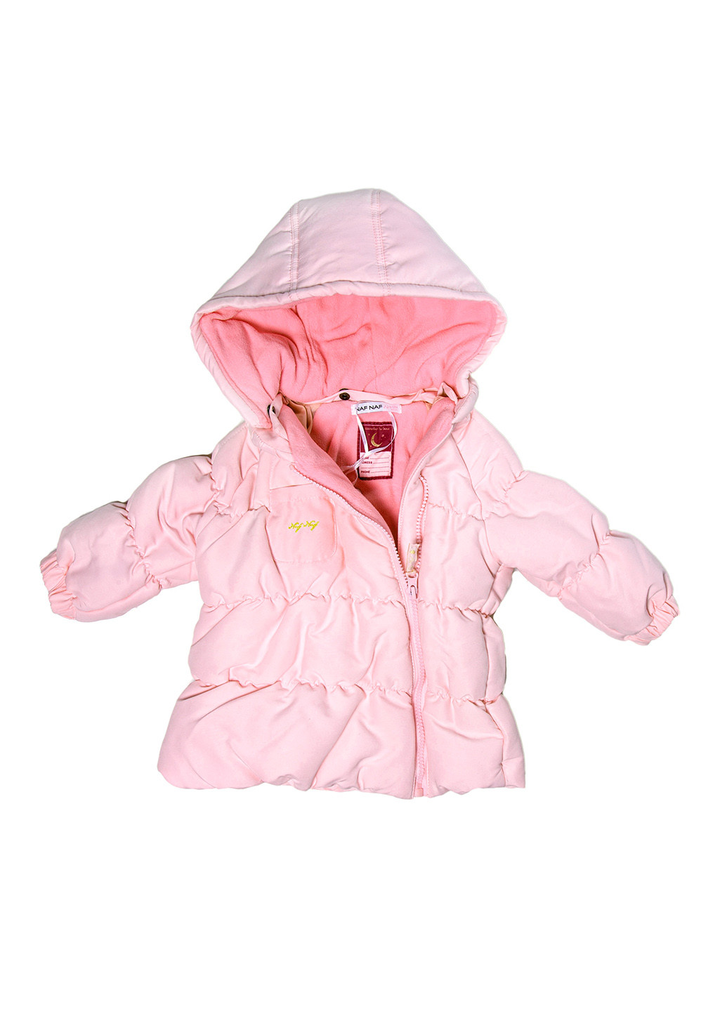 Розовая демисезонная куртка Naf Naf