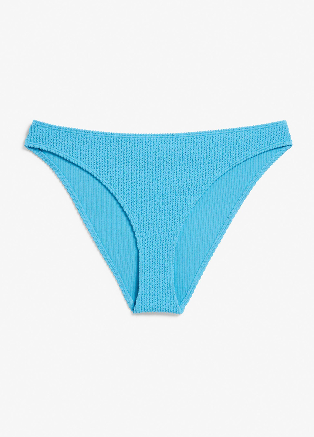 Голубой купальные трусики-плавки однотонные Monki