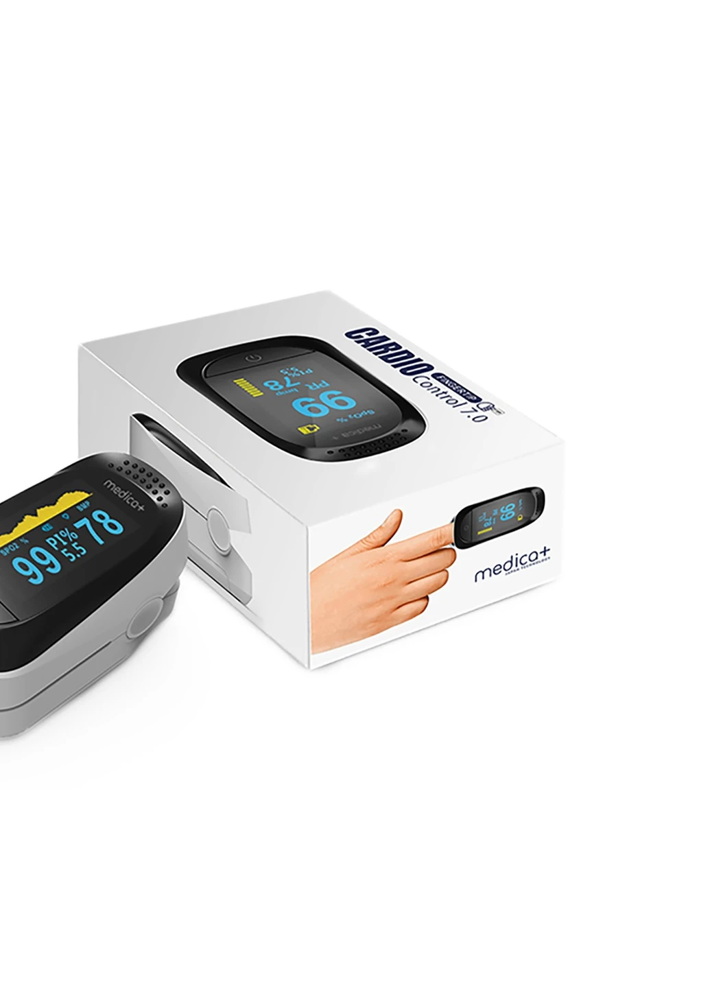 Пульсоксиметр Medica+ White Medica+ Cardio Control 7.0 (252552462)