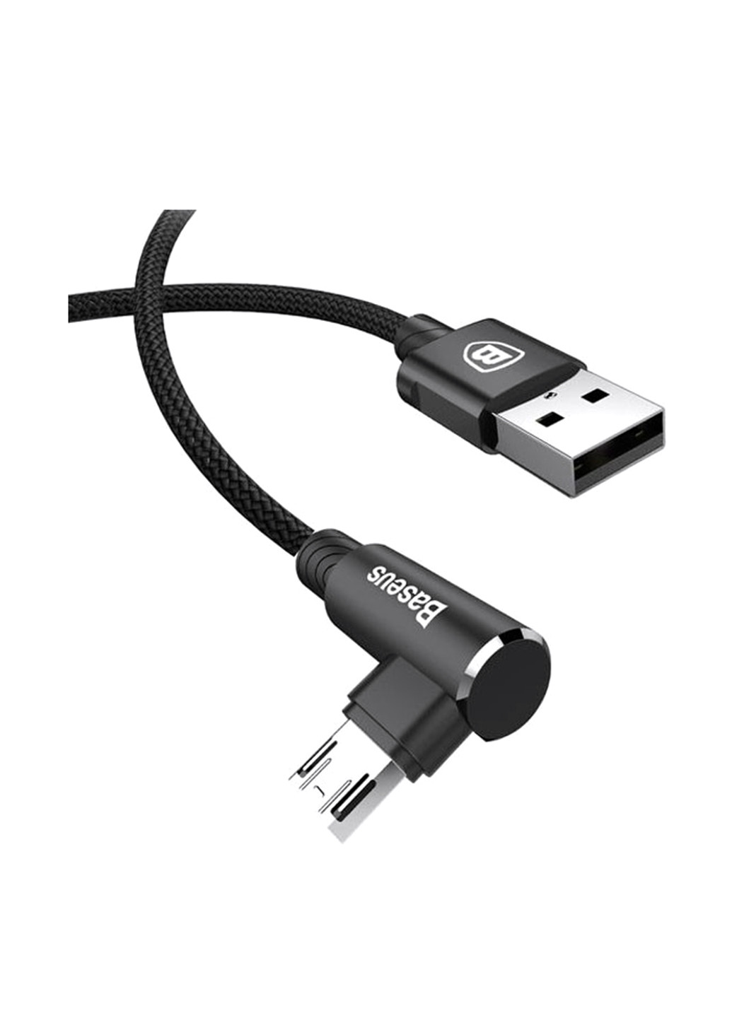 Кабель MVP Elbow Type Cable USB for Micro 2A 1M Black (CAMMVP-A01) Baseus mvp elbow type cable microusb (135000236)