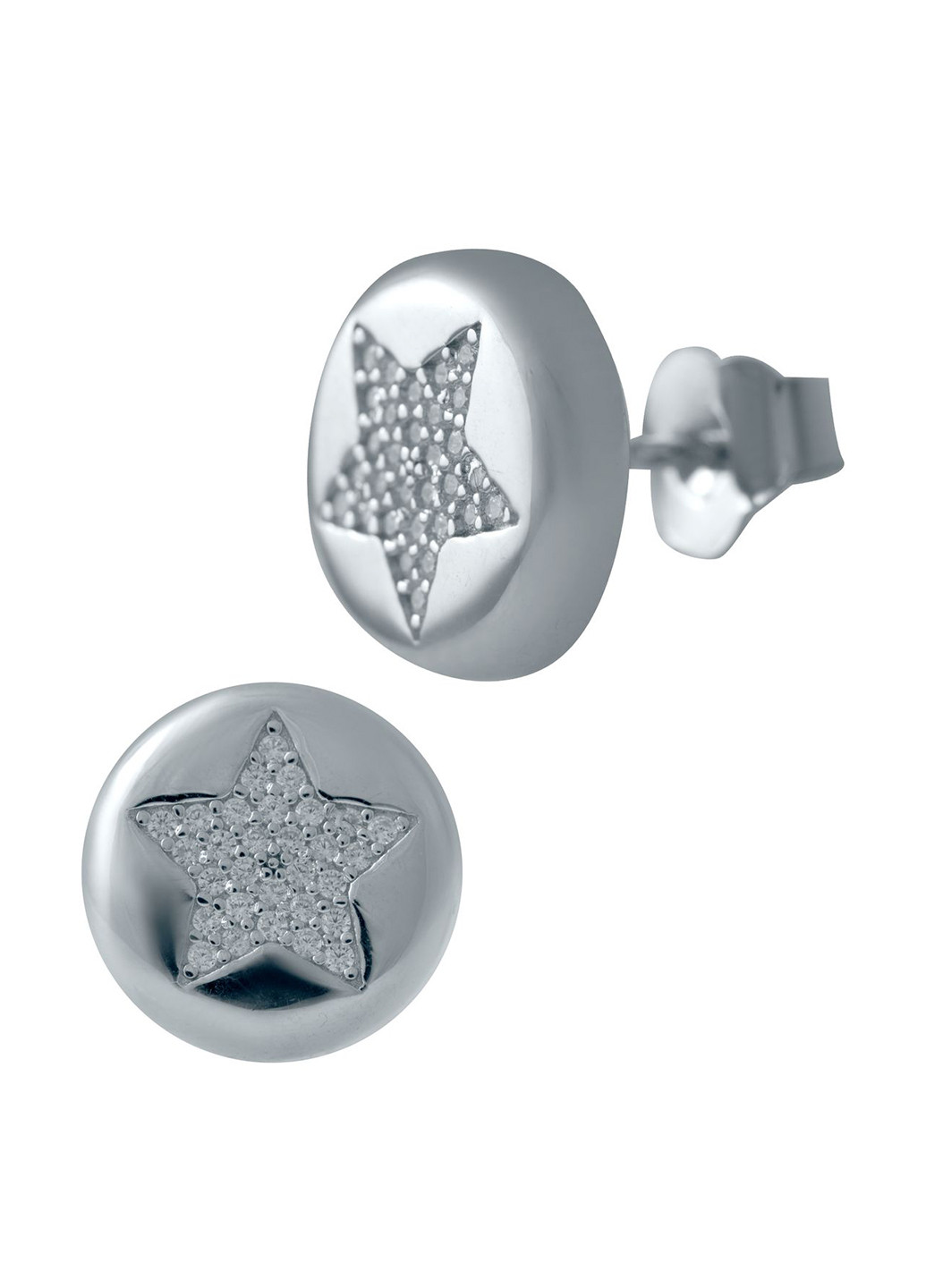 Серьги Silver Flame (164342687)