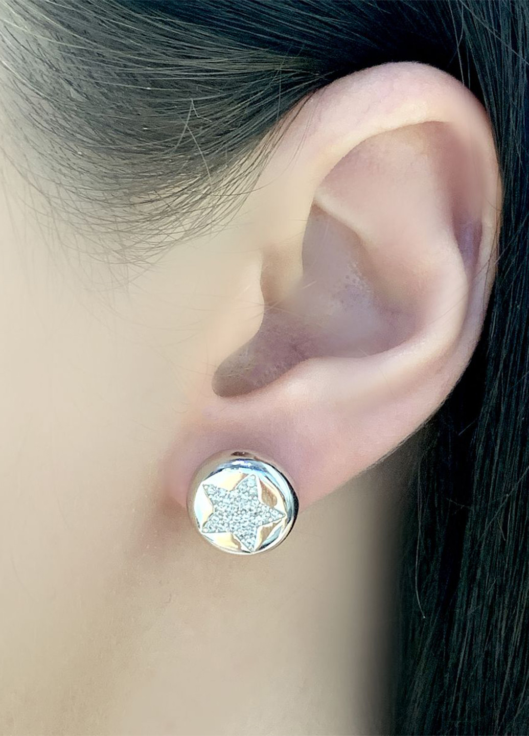 Серьги Silver Flame (164342687)