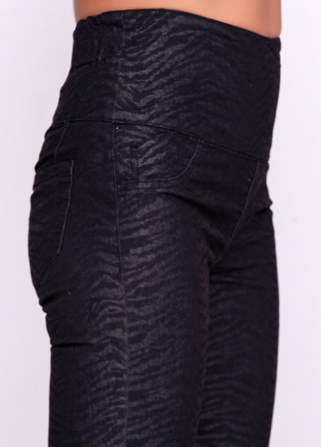 Темно-синие кэжуал демисезонные зауженные брюки Avon