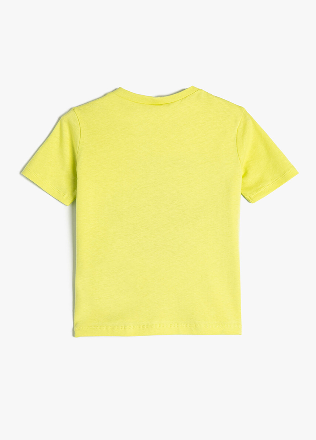 Желтая летняя футболка KOTON