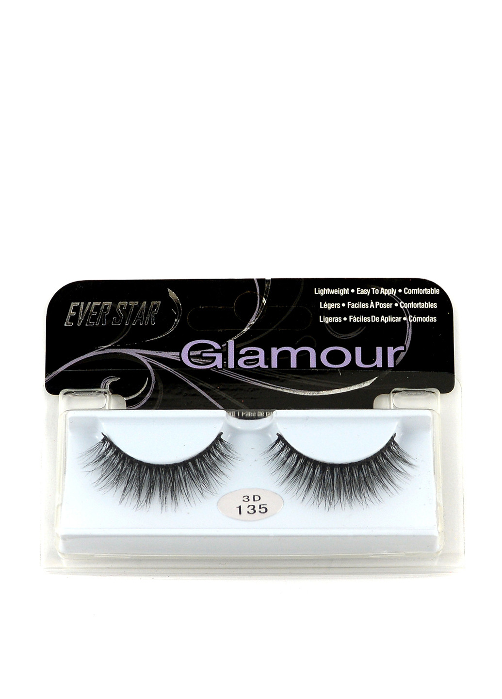 Накладні вії Glamour 3D 135 AVENIR Cosmetics (96657279)