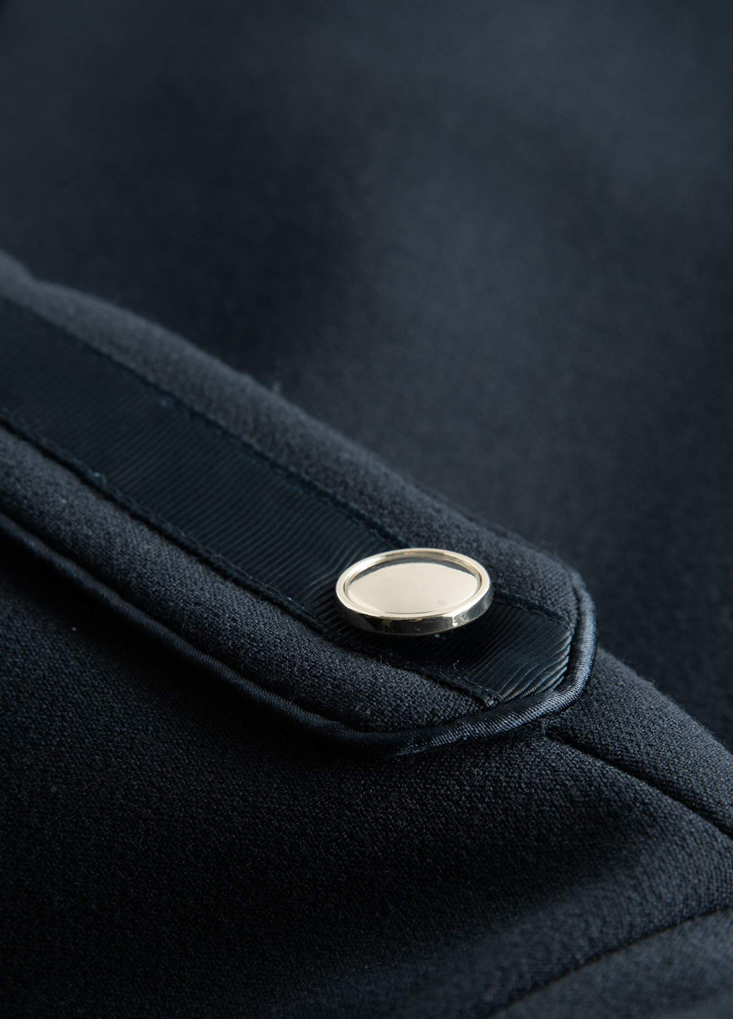 Темно-синее демисезонное Пальто без капюшона Orsay