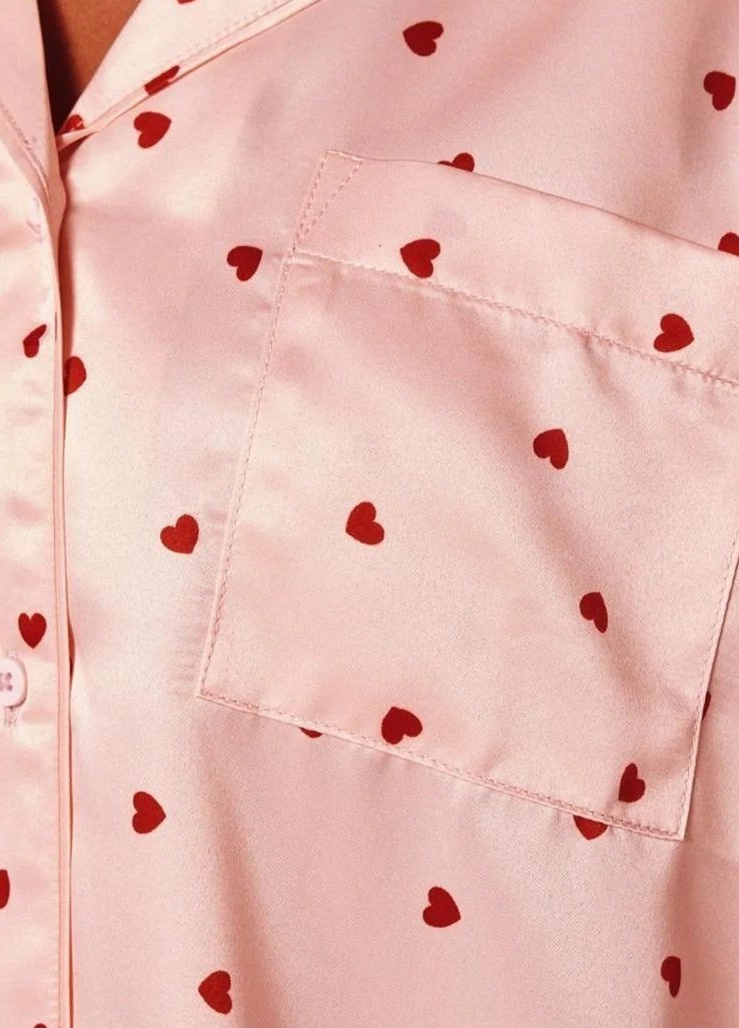 Розовая всесезон пижама (рубашка, брюки) рубашка + брюки Esmara