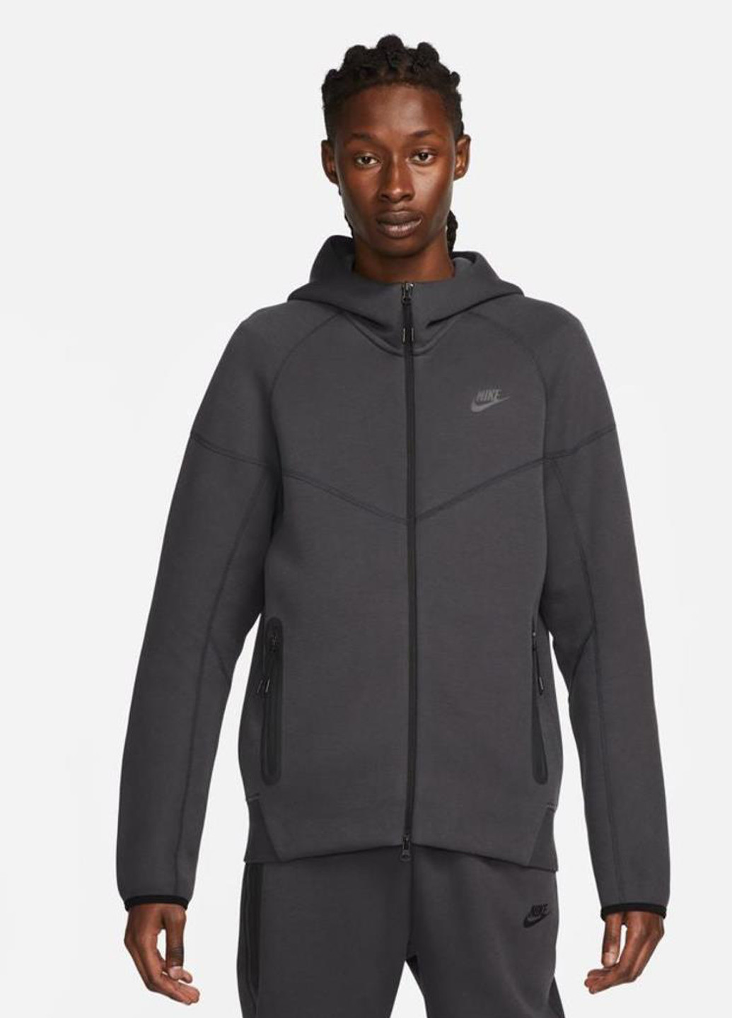 Толстовка FB7921-060 Nike M NK TCH FLC FZ WR (322021375)