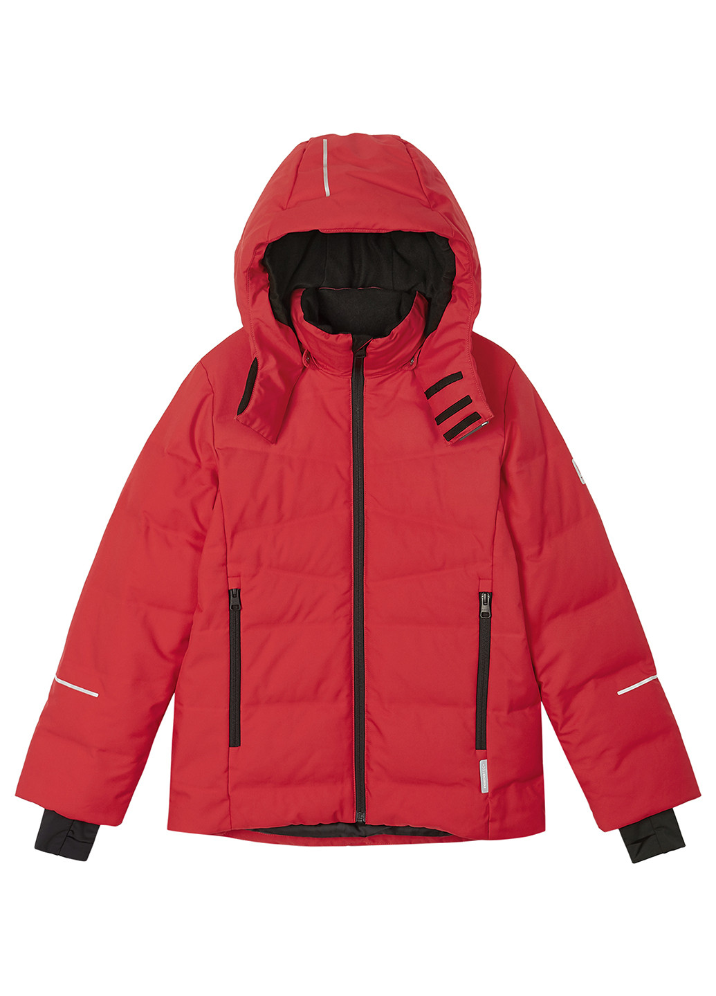 Красная зимняя куртка пуховая Reima Vaattunki