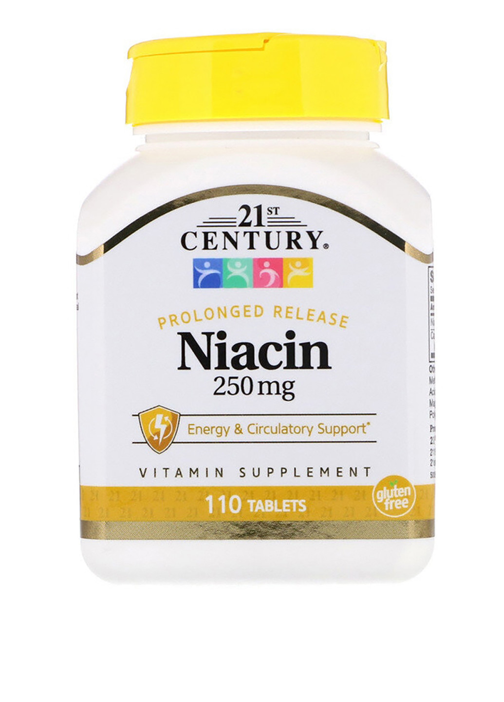 Ниацин (110 таб.), 250 мг 21st Century (251206405)