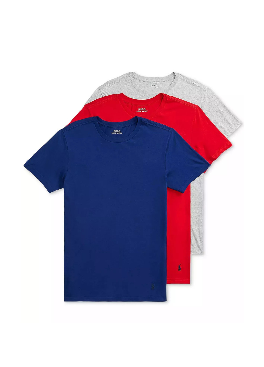 Комбинированная футболка (3 шт.) с коротким рукавом Ralph Lauren