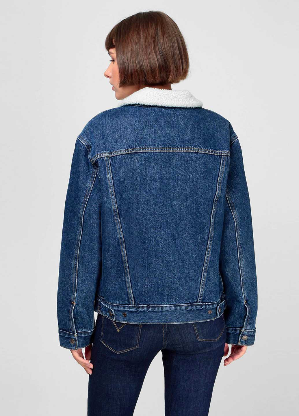 Синяя демисезонная куртка Levi's