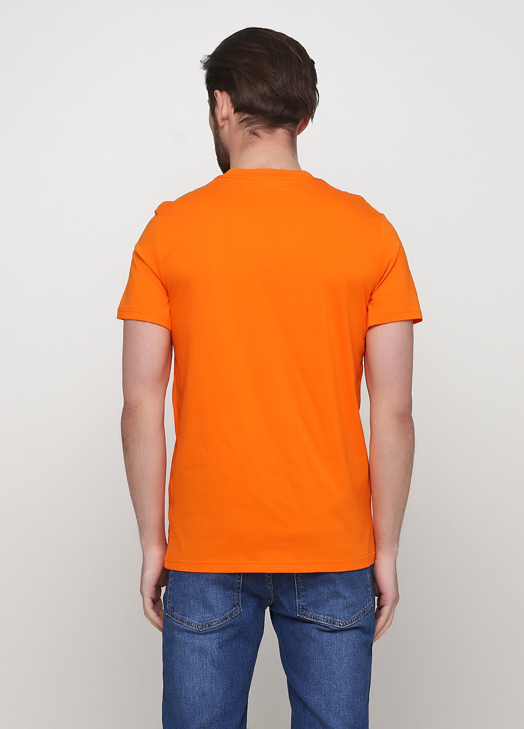 Оранжевая футболка Weekday