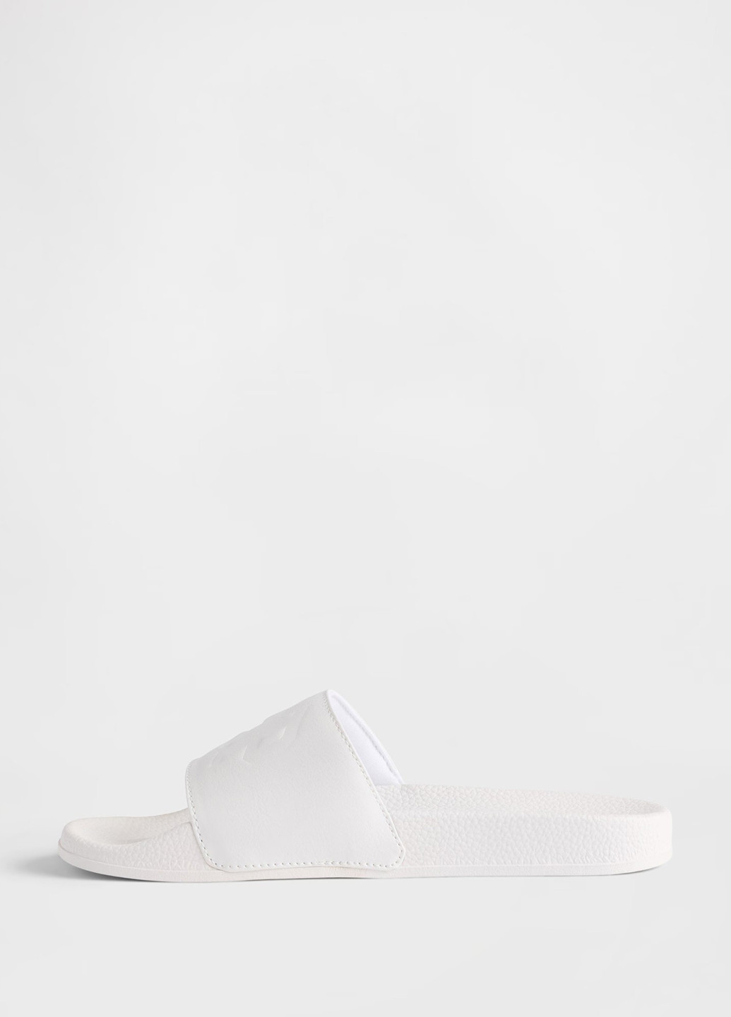 Белые шлепанцы Gap с тиснением, с логотипом
