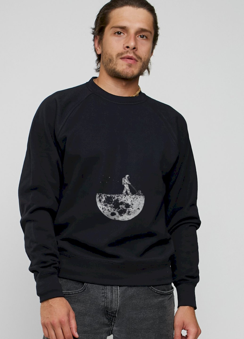 Чорний світшот YAPPI (198688740)