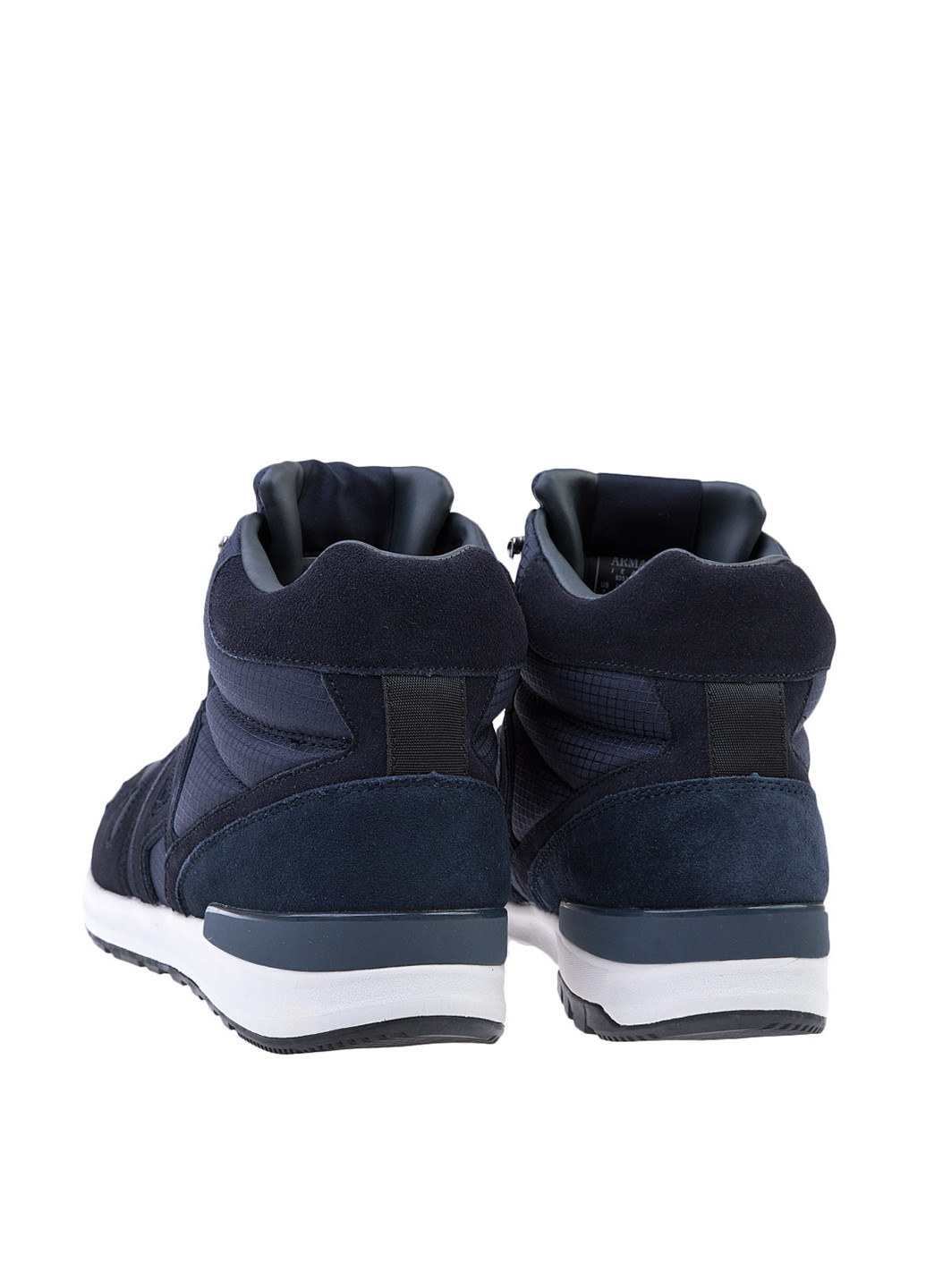 Темно-синие осенние ботинки Armani Jeans
