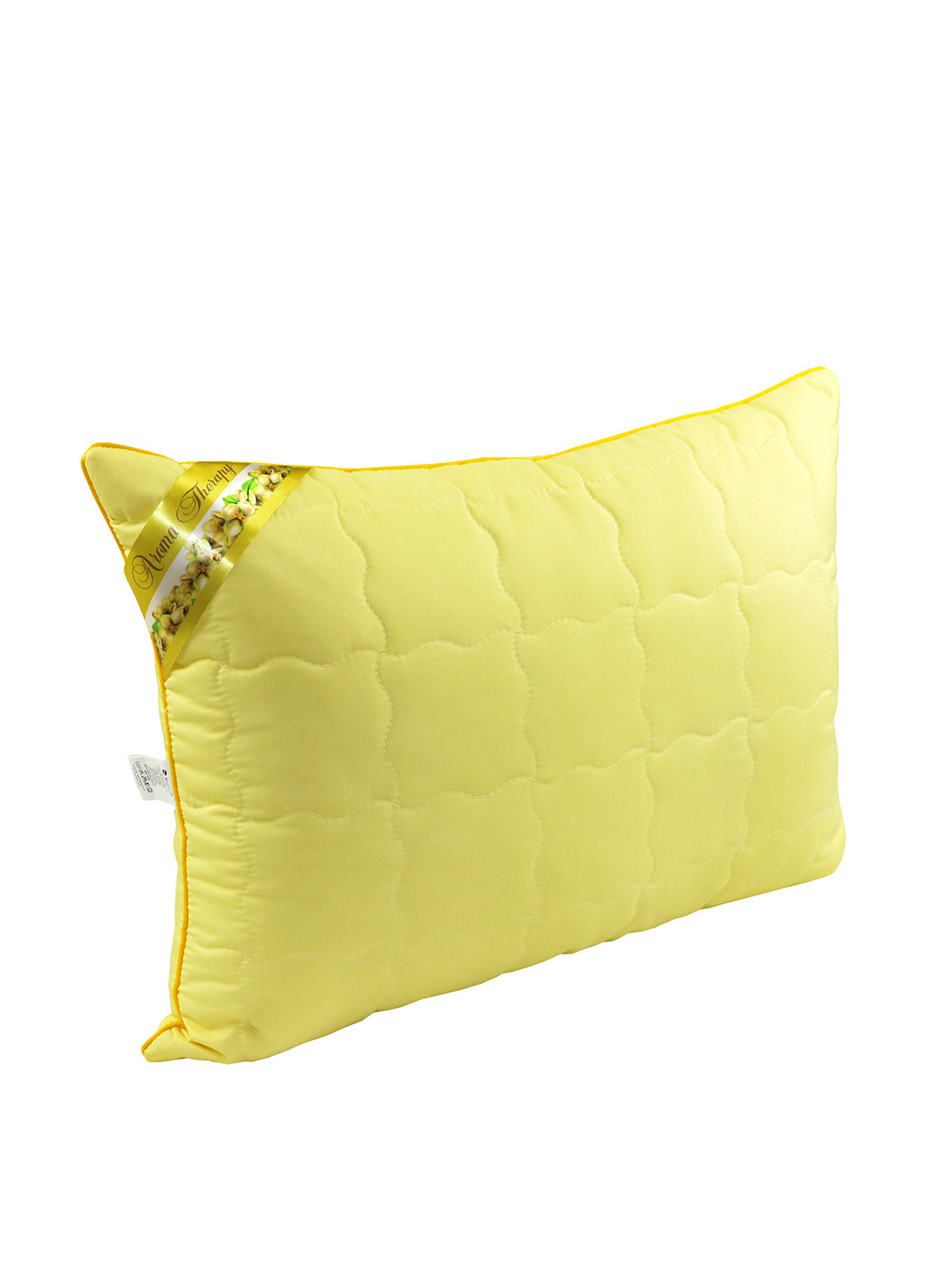 Подушка, 50х70 см Руно однотонная жёлтая